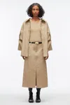3.1 Phillip Lim Buttoned Side Utility Skirt In Neutral