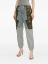 3.1 Phillip Lim Camouflage-panel Jeans