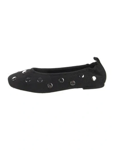 Pre-owned 3.1 Phillip Lim Canvas Ballet Flats In Black