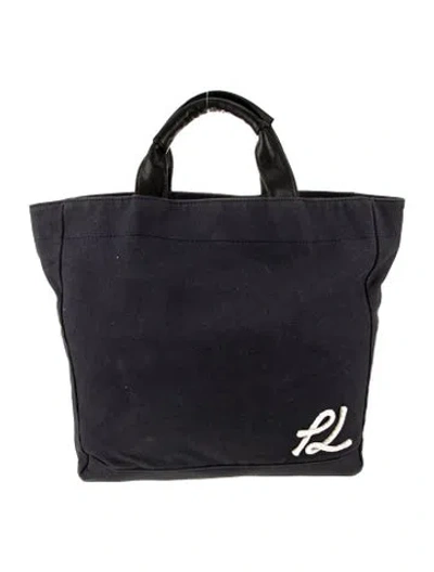 Pre-owned 3.1 Phillip Lim Canvas Messenger Bag In Black