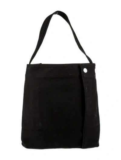 Pre-owned 3.1 Phillip Lim Canvas Shoulder Bag In Black