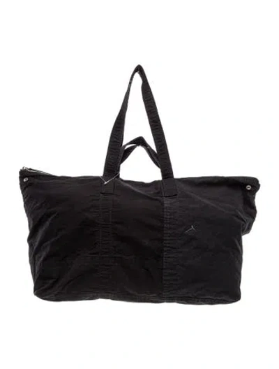 Pre-owned 3.1 Phillip Lim Canvas Weekender Bag In Black