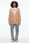 3.1 Phillip Lim Cardigan Coat In Brown
