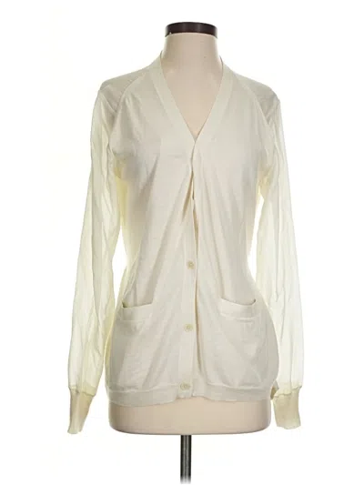 Pre-owned 3.1 Phillip Lim Cardigan Sweater In Ivory