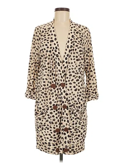 Pre-owned 3.1 Phillip Lim Cardigan Sweater In Tan