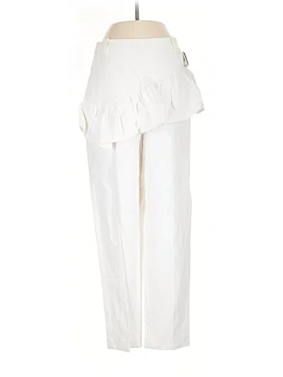 Pre-owned 3.1 Phillip Lim Cargo Pants In White
