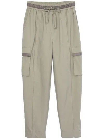 3.1 Phillip Lim Cargo-pocket Cotton-blend Trousers In Neutrals