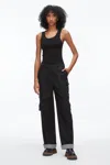3.1 Phillip Lim Carpenter Cargo Pants With Plaid Cuffs In Multi