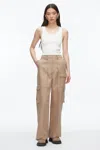 3.1 Phillip Lim Carpenter Cargo Pants With Plaid Cuffs In Multi