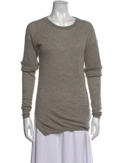 Pre-owned 3.1 Phillip Lim Cashmere Crew Neck Sweater In Grey