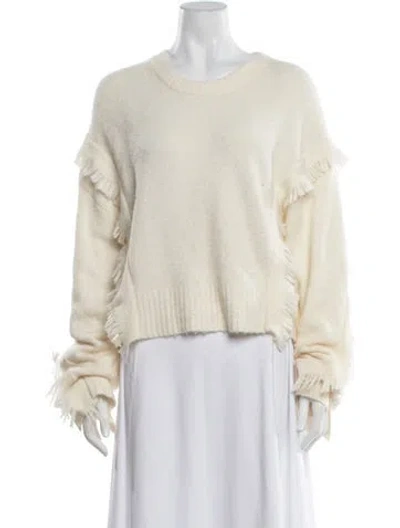 Pre-owned 3.1 Phillip Lim Cashmere Crew Neck Sweater In Metallic