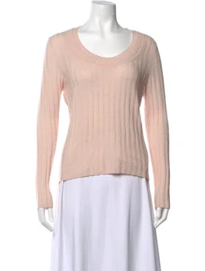Pre-owned 3.1 Phillip Lim Cashmere Scoop Neck Sweater In Pink