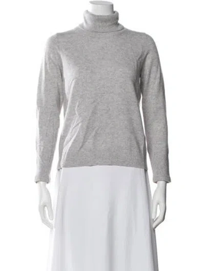 Pre-owned 3.1 Phillip Lim Cashmere Turtleneck Sweater In Gray