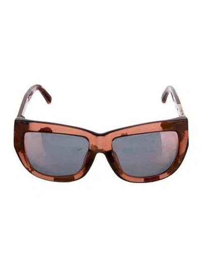Pre-owned 3.1 Phillip Lim Cat-eye Tinted Sunglasses In Brown