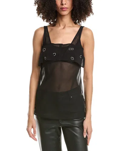 3.1 Phillip Lim Chiffon Layered Cami In Black