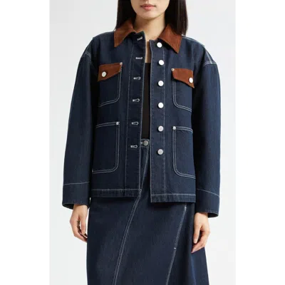 3.1 Phillip Lim Chore Denim Jacket In Blue
