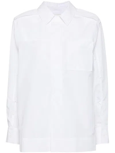 3.1 Phillip Lim Classic Collar Shirt In Weiss
