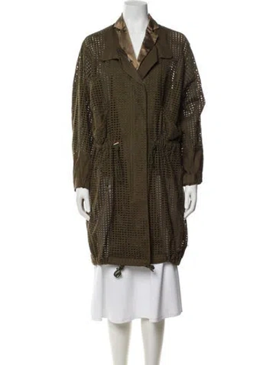 Pre-owned 3.1 Phillip Lim Coat In Green