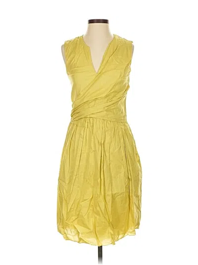 Pre-owned 3.1 Phillip Lim Cocktail Dress In Yellow