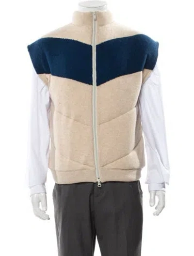 Pre-owned 3.1 Phillip Lim Colorblock Pattern Vest In Neutral