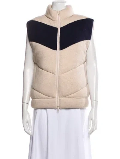 Pre-owned 3.1 Phillip Lim Colorblock Pattern Vest In Neutral