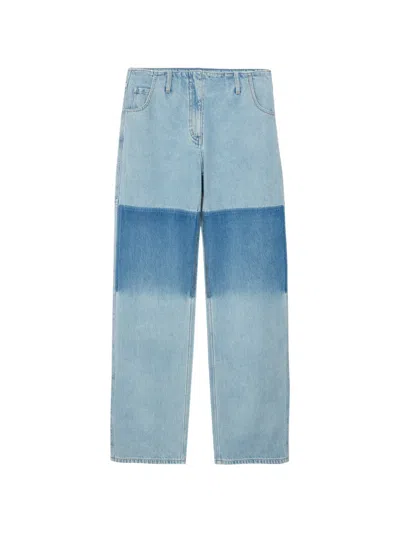 3.1 Phillip Lim Colourblock Trousers In Blue