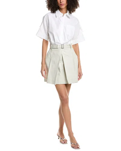 3.1 Phillip Lim Combo Shirtdress In White