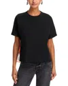 3.1 Phillip Lim Short Sleeve Tee With Floral Collage Combo In Blk Multi