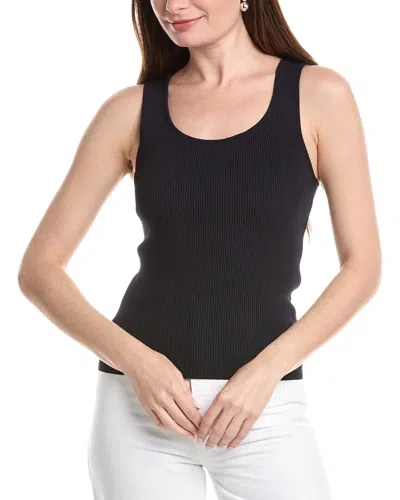3.1 Phillip Lim Compact Rib Layering Tank In Black