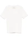 3.1 Phillip Lim Compact Rib Tee In Iv122 Ivory