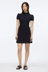 3.1 Phillip Lim Compact Rib Tulip Dress In Midnight