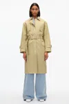 3.1 Phillip Lim Convertible Mac Trench Coat In Khaki
