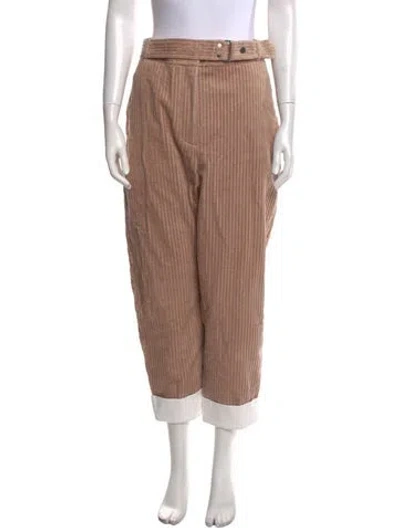 Pre-owned 3.1 Phillip Lim Corduroy Wide Leg Pants In Neutral