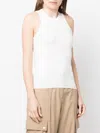 3.1 Phillip Lim Cotton Blend Crepe Tank Clothing