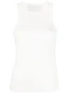 3.1 Phillip Lim Cotton Blend Crepe Tank Clothing
