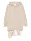 3.1 Phillip Lim Cotton Hooded Dress In Neutral