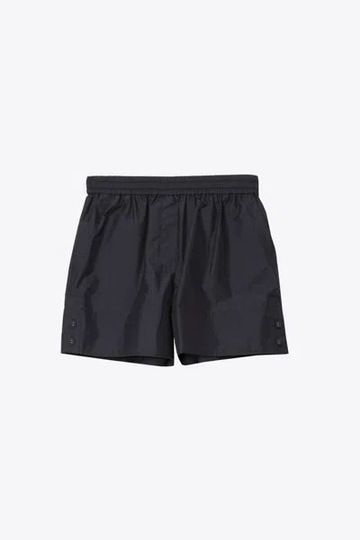 3.1 Phillip Lim Cotton Poplin Boxer Shorts In Blue