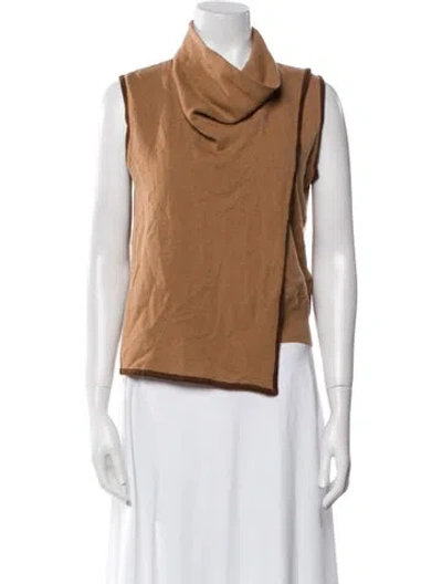 Pre-owned 3.1 Phillip Lim Cowl Neck Sweater In Brown