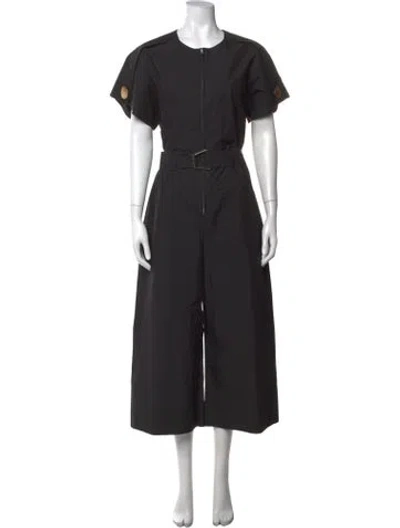 Pre-owned 3.1 Phillip Lim Crew Neck Jumpsuit In Black