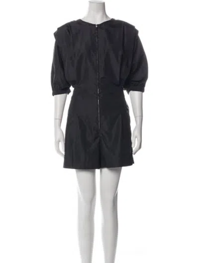 Pre-owned 3.1 Phillip Lim Crew Neck Jumpsuit In Black