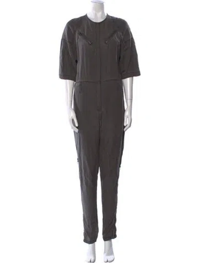 Pre-owned 3.1 Phillip Lim Crew Neck Jumpsuit In Gray