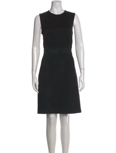 Pre-owned 3.1 Phillip Lim Crew Neck Knee-length Dress In Black