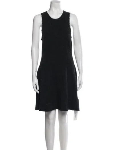 Pre-owned 3.1 Phillip Lim Crew Neck Knee-length Dress In Black