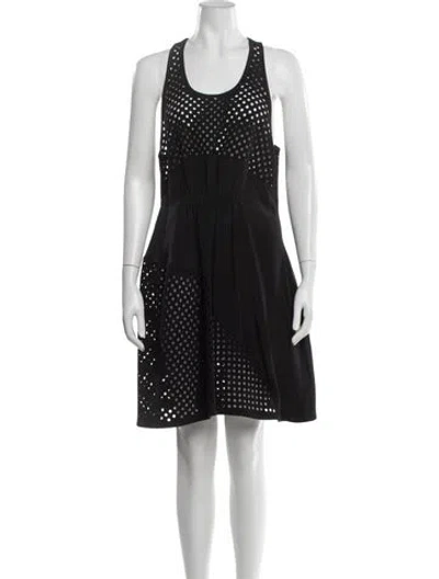 Pre-owned 3.1 Phillip Lim Crew Neck Knee-length Dress In Black