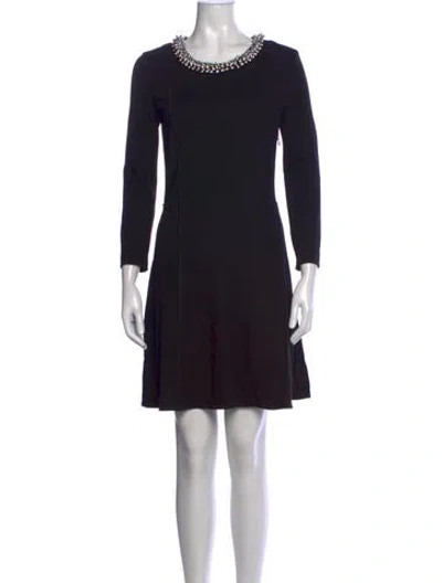 Pre-owned 3.1 Phillip Lim Crew Neck Knee-length Dress In Black