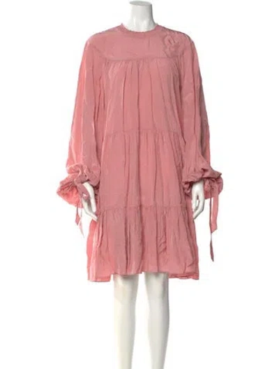 Pre-owned 3.1 Phillip Lim Crew Neck Knee-length Dress In Pink