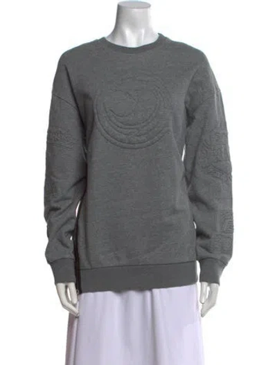 Pre-owned 3.1 Phillip Lim Crew Neck Long Sleeve Sweatshirt In Gray