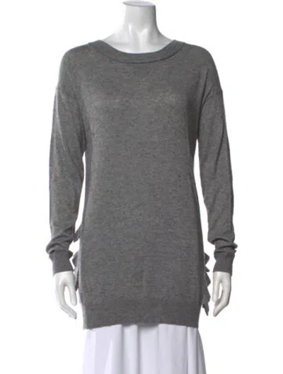 Pre-owned 3.1 Phillip Lim Crew Neck Long Sleeve Sweatshirt In Gray