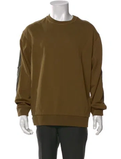 Pre-owned 3.1 Phillip Lim Crew Neck Long Sleeve Sweatshirt In Green