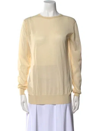 Pre-owned 3.1 Phillip Lim Crew Neck Long Sleeve Sweatshirt In Neutral